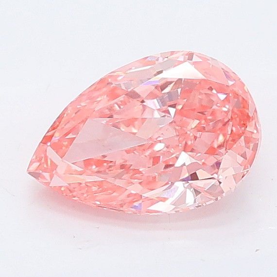 1.0 CT Fancy Vivid Pink PEAR