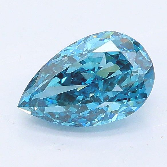 1.05 CT Fancy Vivid Blue PEAR