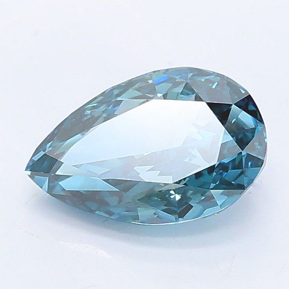 1.05 CT Fancy Vivid Blue PEAR