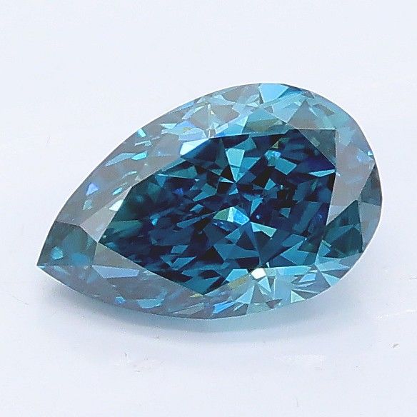 1.05 CT Fancy Vivid Blue PEAR