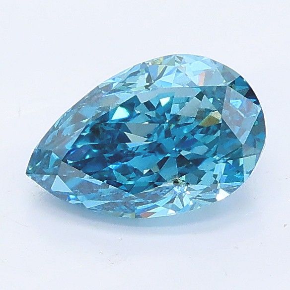 1.06 CT Fancy Vivid Blue PEAR