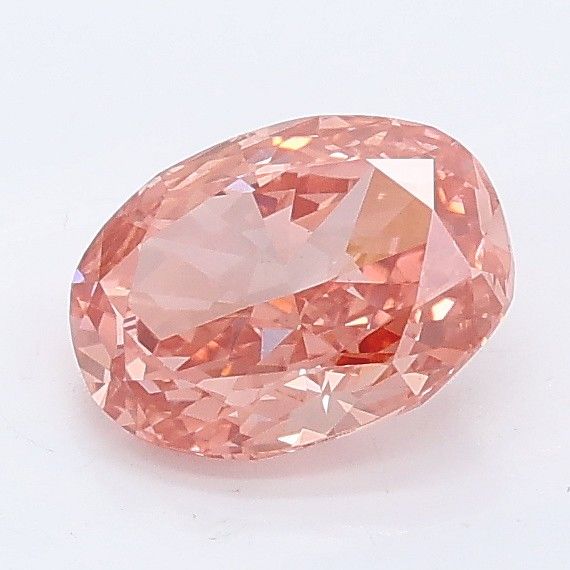 1.04 CT Fancy Vivid Pink OVAL