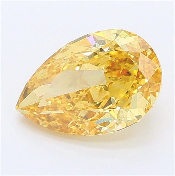 1.51 CT Fancy Intense Yellow PEAR