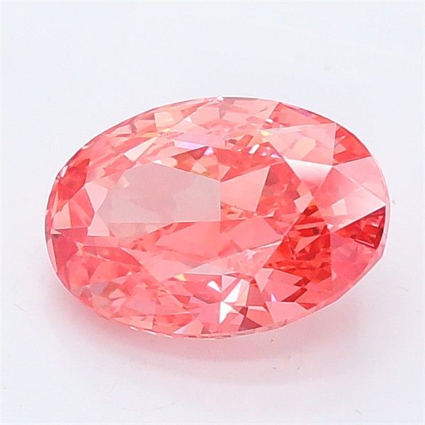 1.7 CT Fancy Vivid Pink OVAL