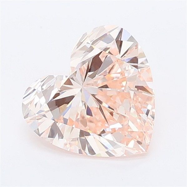 1.23 CT Fancy Intense Pink HEART