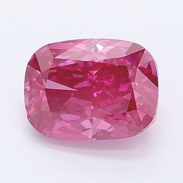 1.22 CT Fancy Vivid Pink CUSHION MODIFIED