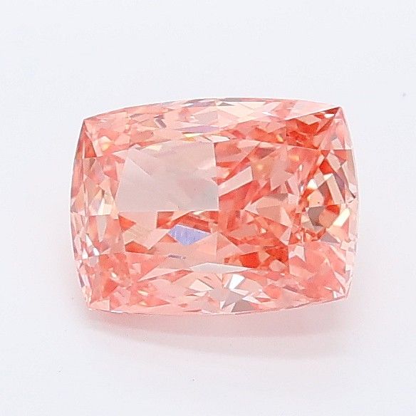 1.04 CT Fancy Vivid Pink CUSHION MODIFIED