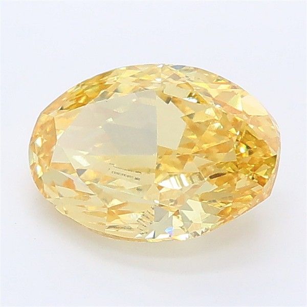 1.52 CT Fancy Intense Yellow OVAL