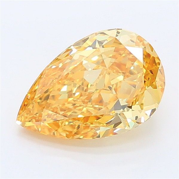 1.51 CT Fancy Intense Yellow PEAR