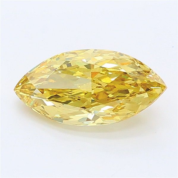 1.02 CT Fancy Intense Yellow MARQUISE