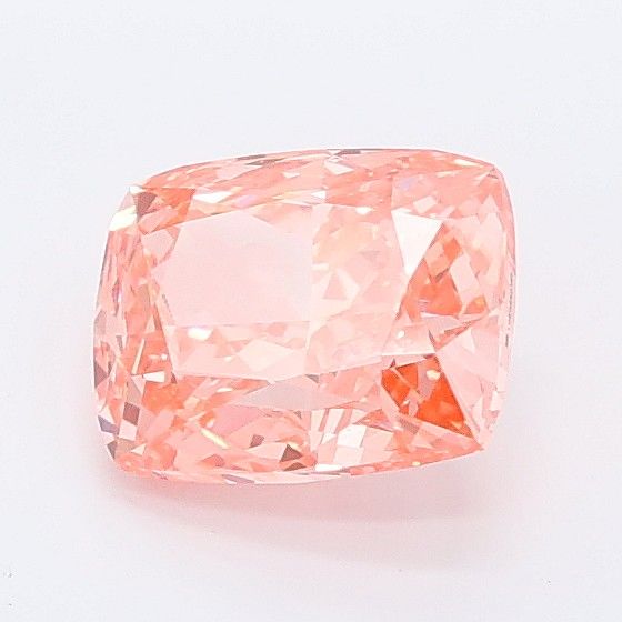 1.0 CT Fancy Vivid Pink CUSHION MODIFIED