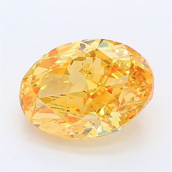 1.51 CT Fancy Vivid Yellow OVAL