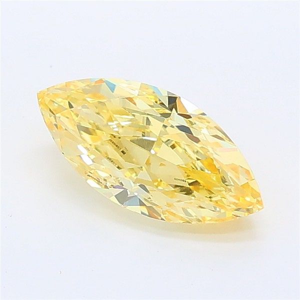 1.03 CT Fancy Intense Yellow MARQUISE