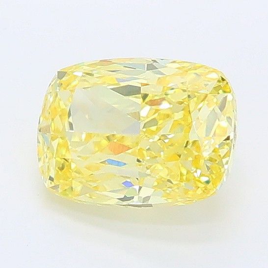 1.06 CT Fancy Intense Yellow CUSHION MODIFIED