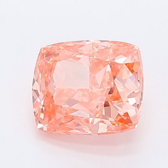 1.0 CT Fancy Vivid Pink CUSHION MODIFIED