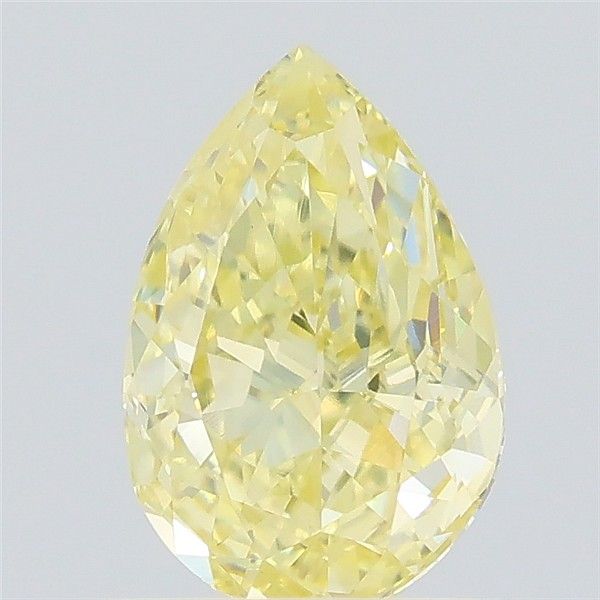 0.83 CT Fancy Yellow PEAR