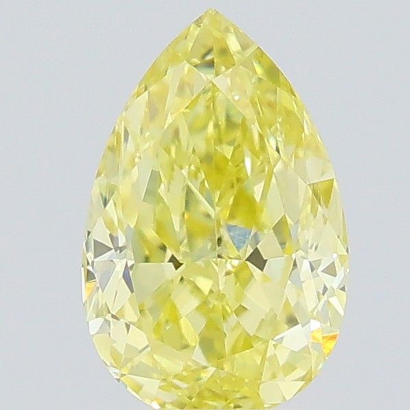 0.57 CT Fancy Intense Yellow PEAR