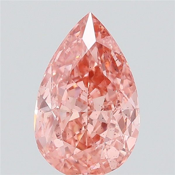 0.87 CT Fancy Vivid Pink PEAR
