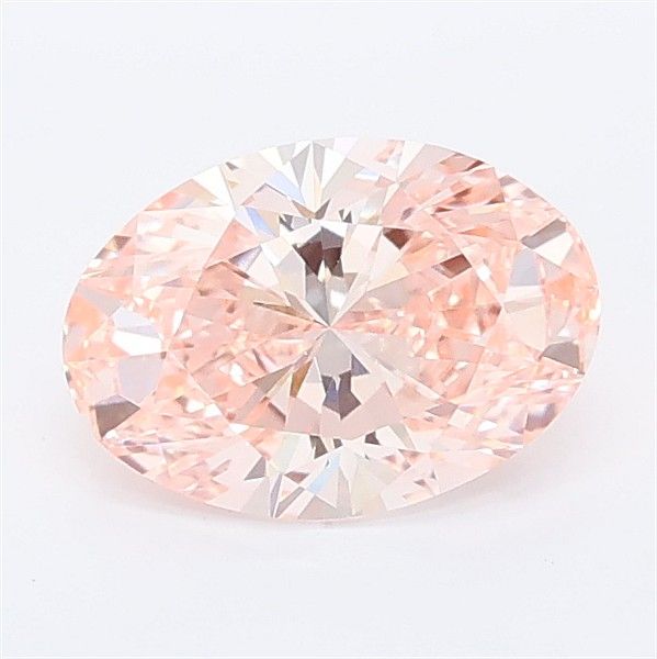 1.08 CT Fancy Vivid Pink OVAL
