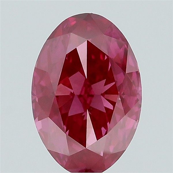 1.52 CT Fancy Vivid Pink OVAL