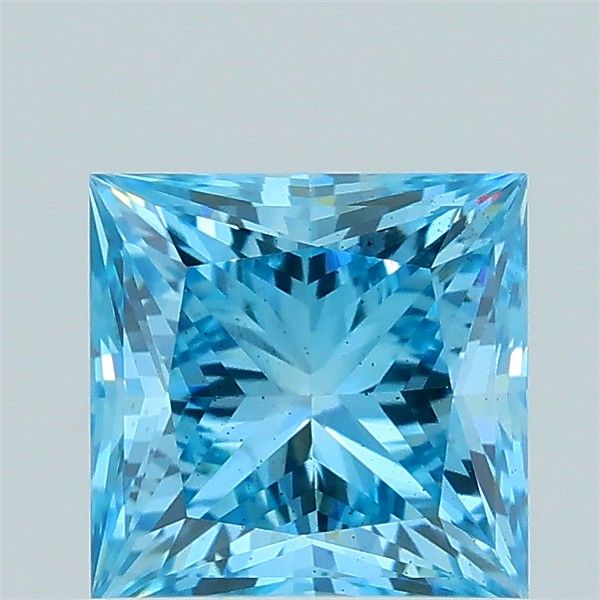 0.89 CT Fancy Vivid Blue PRINCESS