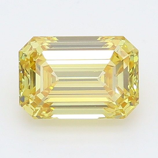 1.01 CT Fancy Yellow EMERALD