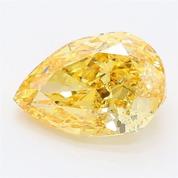 1.51 CT Fancy Intense Yellow PEAR