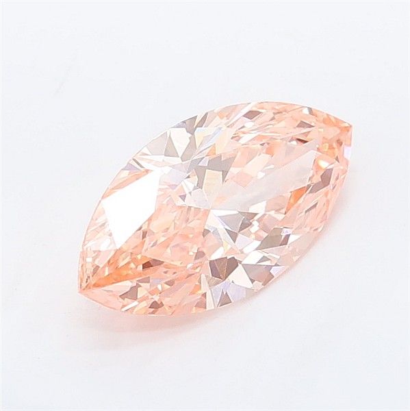 1.07 CT Fancy Vivid Orangey Pink MARQUISE