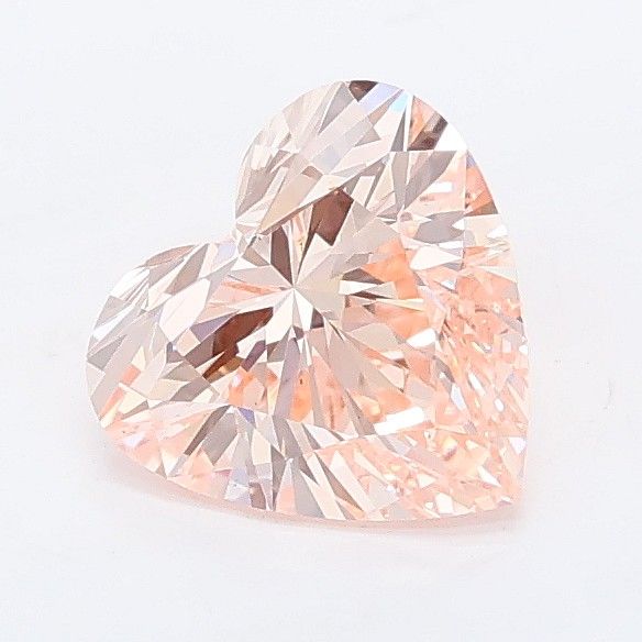 1.02 CT Fancy Intense Pink HEART