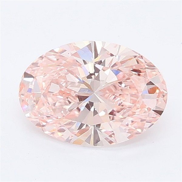 1.06 CT Fancy Vivid Pink OVAL