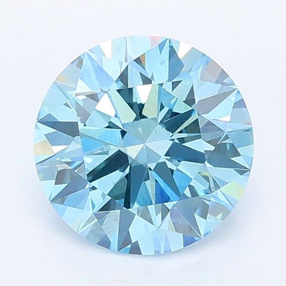 1.42 CT Fancy Vivid Blue ROUND