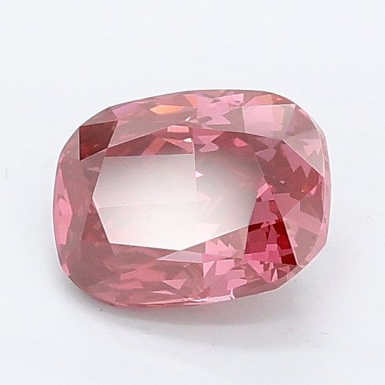 1.05 CT Fancy Vivid Pink CUSHION MODIFIED