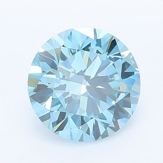 0.96 CT Fancy Vivid Blue ROUND