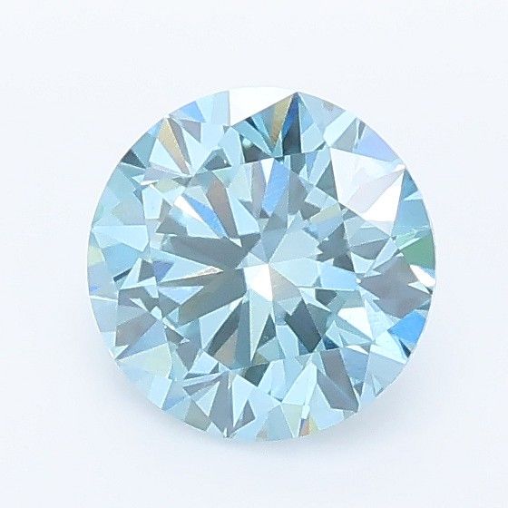 0.95 CT Fancy Vivid Blue ROUND