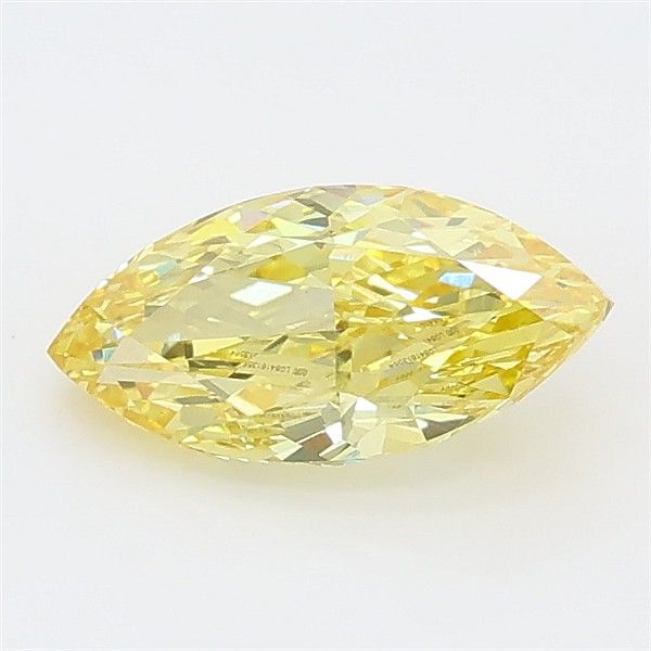 0.95 CT Fancy Vivid Yellow MARQUISE