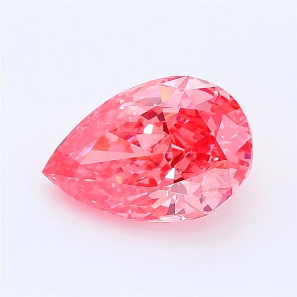 1.23 CT Fancy Vivid Pink PEAR