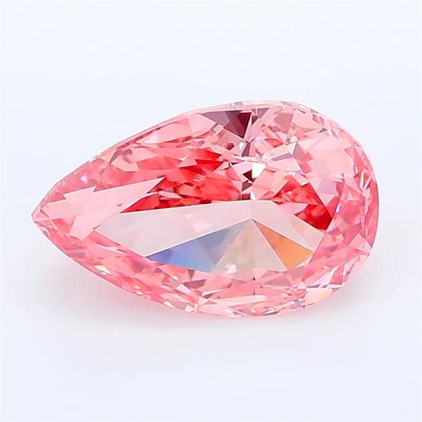 1.4 CT Fancy Vivid Pink PEAR