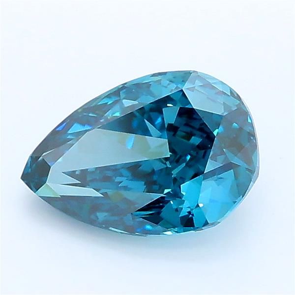 1.11 CT Fancy Vivid Blue PEAR