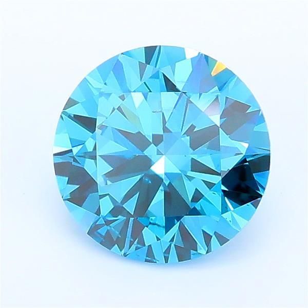 1.49 CT Fancy Vivid Blue ROUND