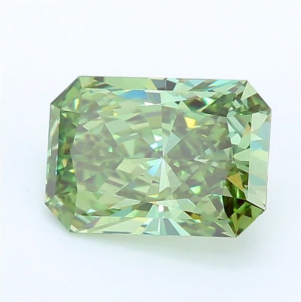 1.51 CT Fancy Vivid Green RADIANT