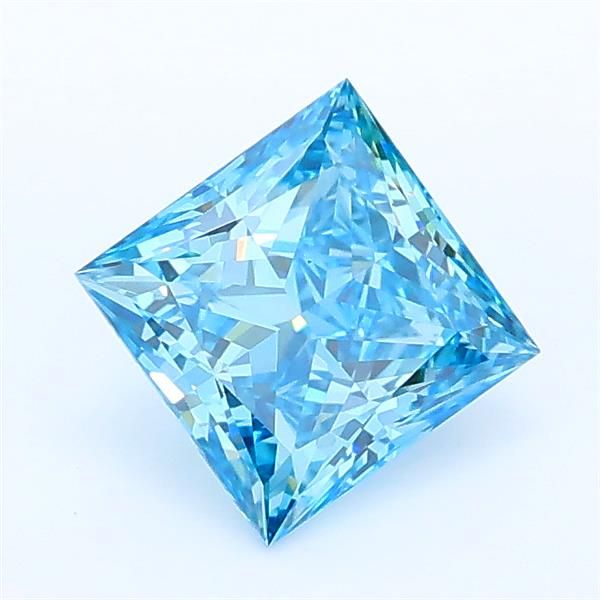 0.98 CT Fancy Vivid Blue PRINCESS