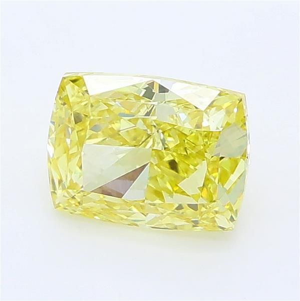 1.05 CT Fancy Intense Yellow CUSHION MODIFIED
