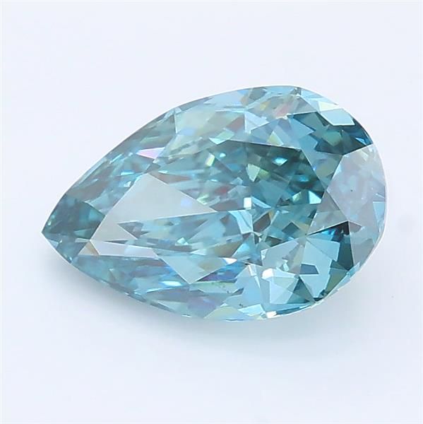 1.5 CT Fancy Vivid Blue PEAR