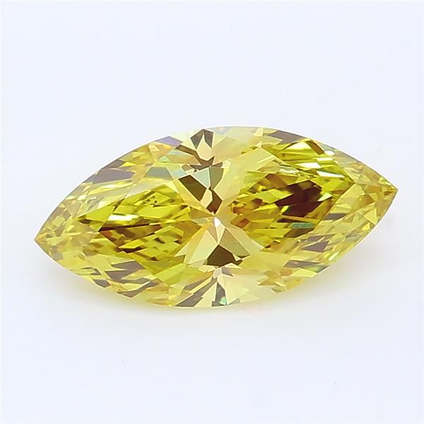 1.01 CT Fancy Vivid Yellow MARQUISE