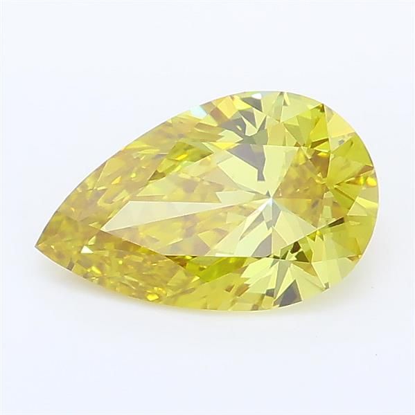 1.23 CT Fancy Intense Brownish Yellow PEAR