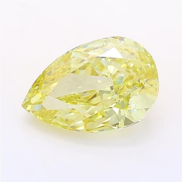 1.53 CT Fancy Intense Yellow PEAR