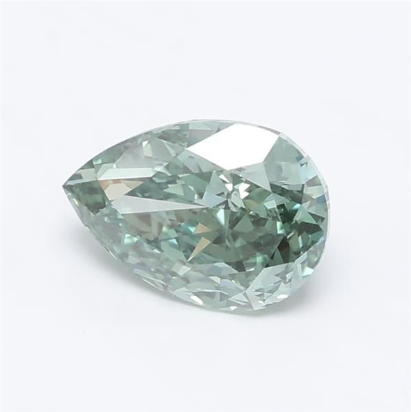 1.31 CT Fancy Vivid Green PEAR