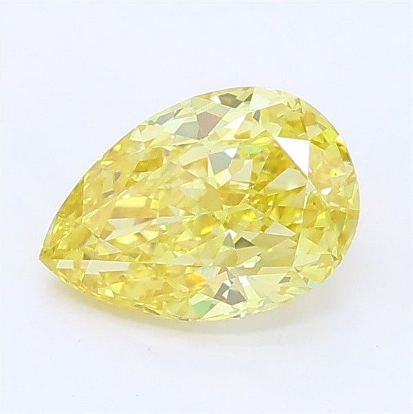 1.02 CT Fancy Intense Yellow PEAR