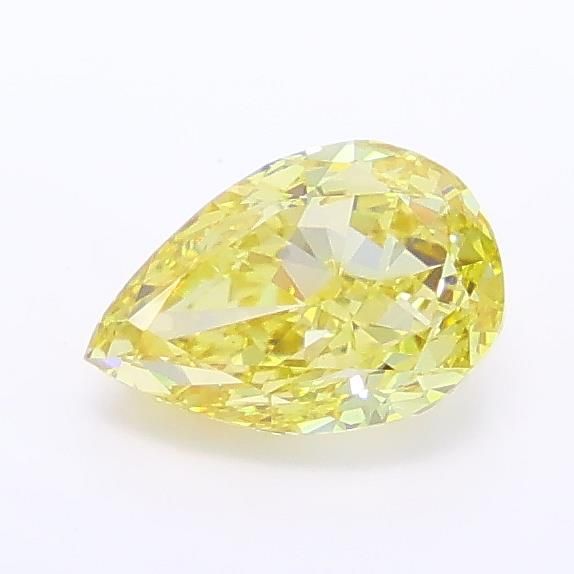 1.01 CT Fancy Intense Yellow PEAR