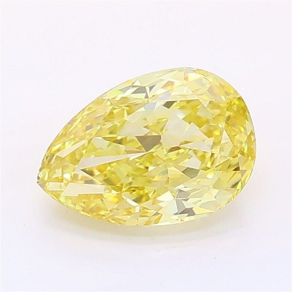 1.09 CT Fancy Intense Yellow PEAR